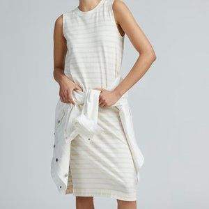 Everlane Organic Cotton Weekend Striped Tank Dress
